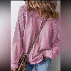 Pink Long Sleeve Shirt